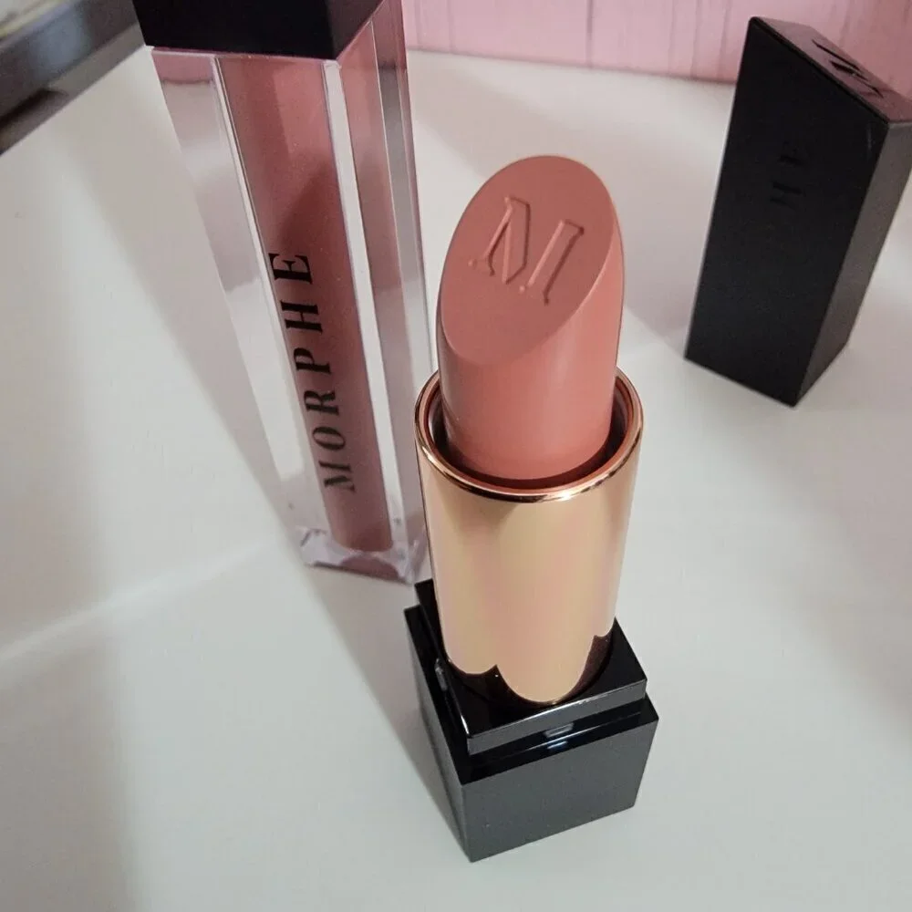 Morphe Lipstick Duo Matte Lipstick with Matching Lip Gloss